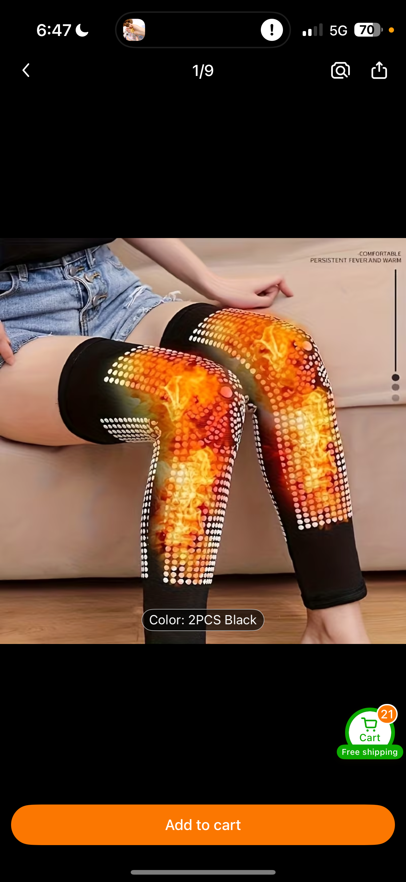 2pcs Extended Knee Pads Men and Women