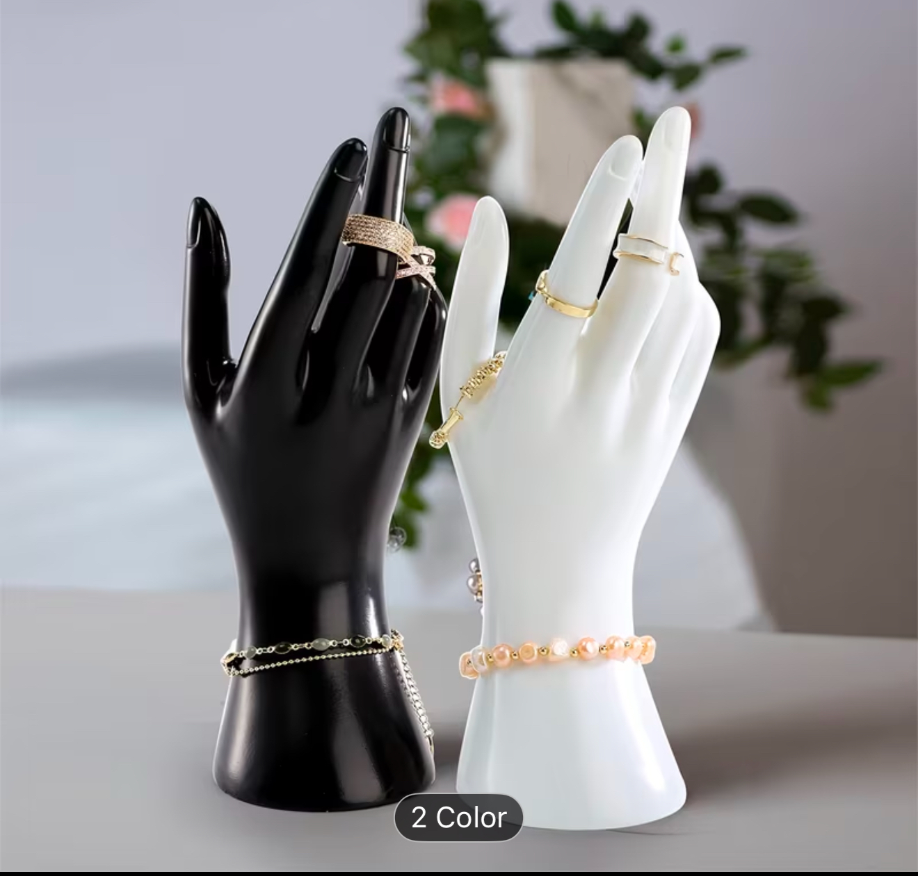 1pc Realistic Hand Model Prop Display Stand